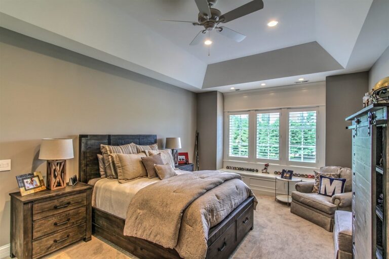 Custom built bedroom